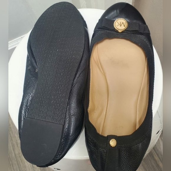 Michael Kors Women's Dixie Stretch Fit Ballet Flats Black Size 7.5 🌴✌️ - Picture 4 of 13